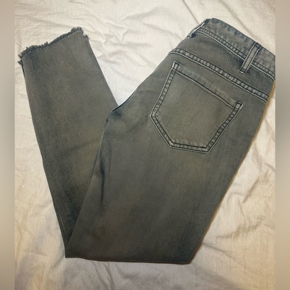 Free People Denim - Free People Women’s Charcoal Straight Jeans